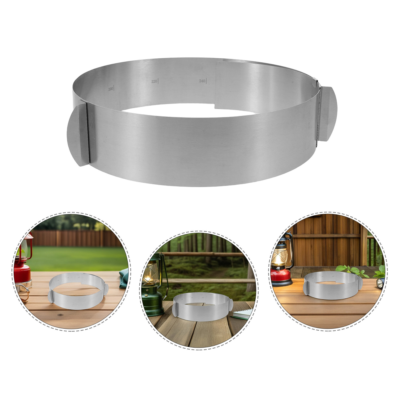 Adjustable Camping Stove Winds - Camping Cooking Wind Blocker avis et prix