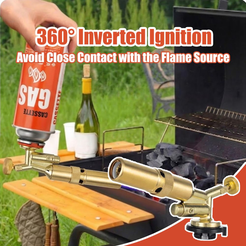 Portable Brass Gas Blow Torch  - Camping Cooking Flame avis et prix