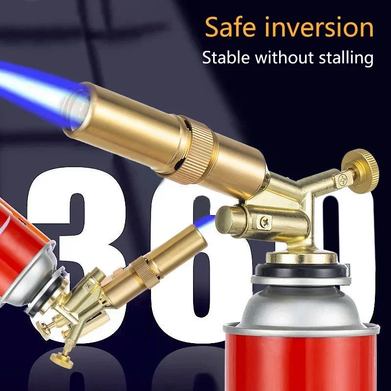 Portable Brass Gas Blow Torch  - Camping Cooking Flame avis et prix