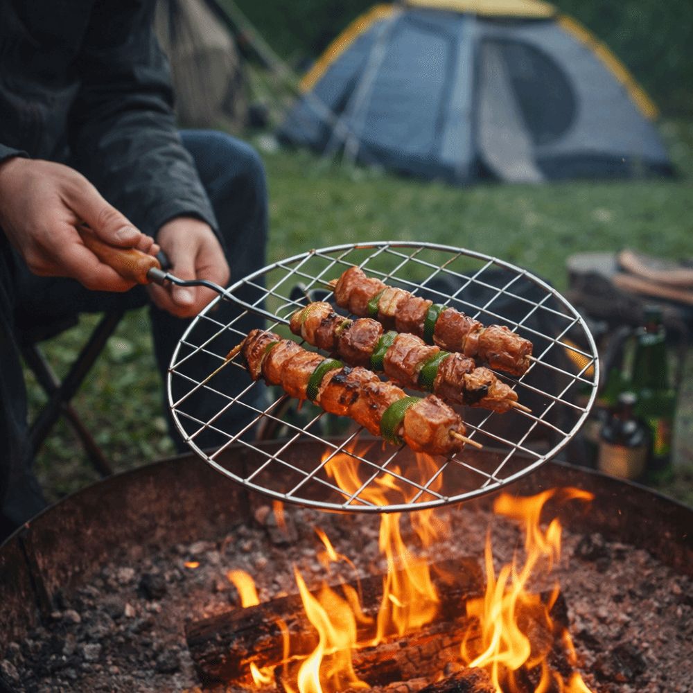 Portable Stainless Steel BBQ G - Camping Cooking Multi Tool avis et prix