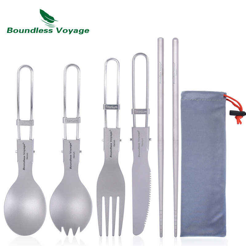 Boundless Voyage Titanium Camp - Camp Spork Set avis et prix
