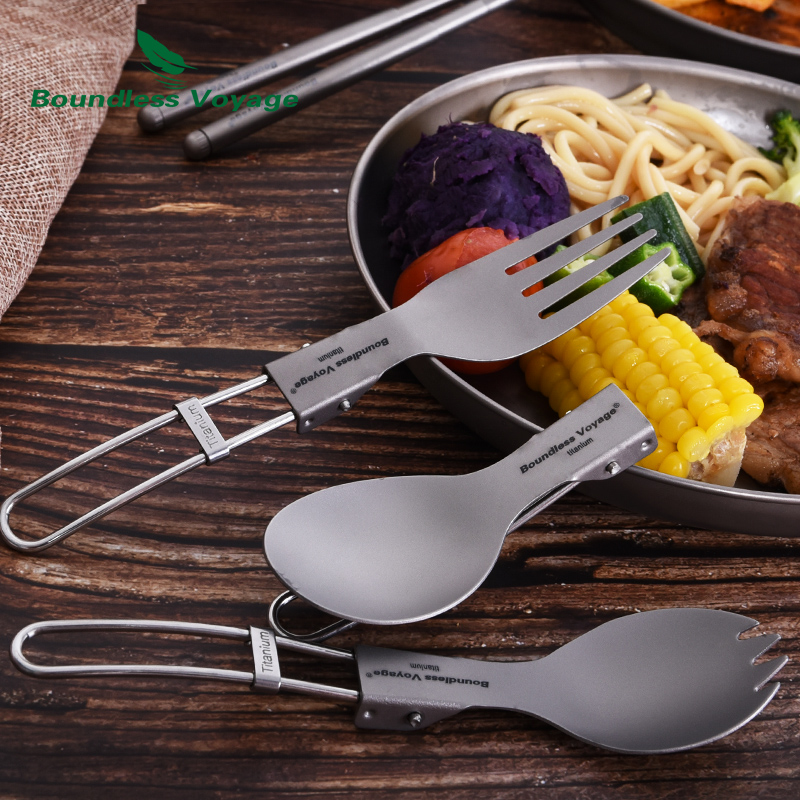 Boundless Voyage Titanium Camp - Camp Spork Set avis et prix