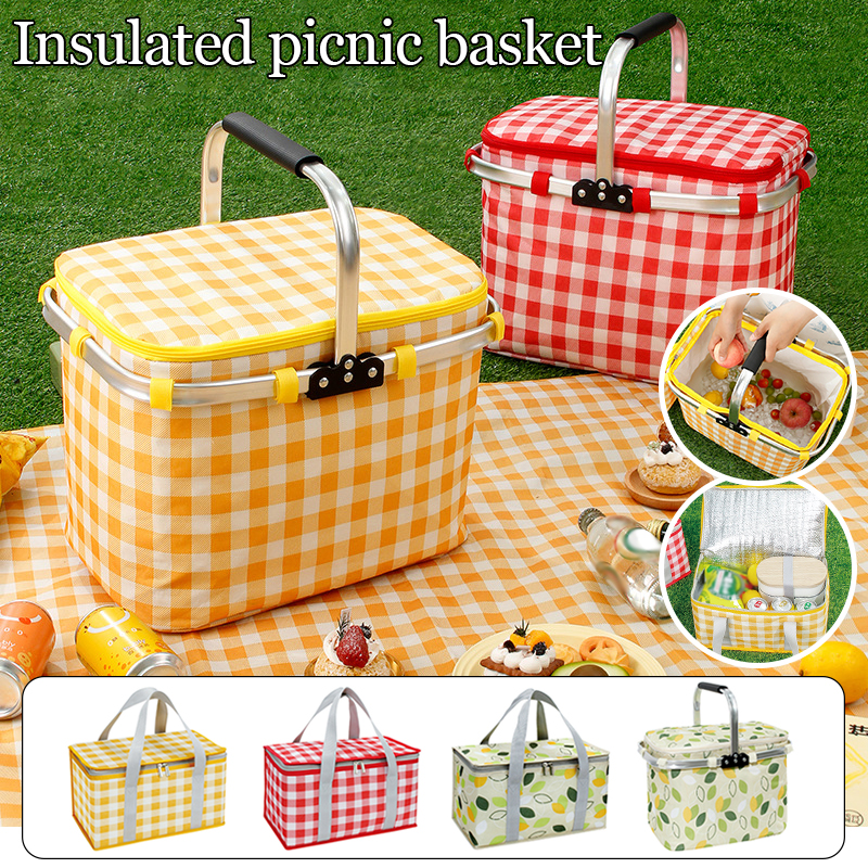 Retro Pastoral Lunch Bag Foldi - Camping Cooking Utensil Organizer avis et prix