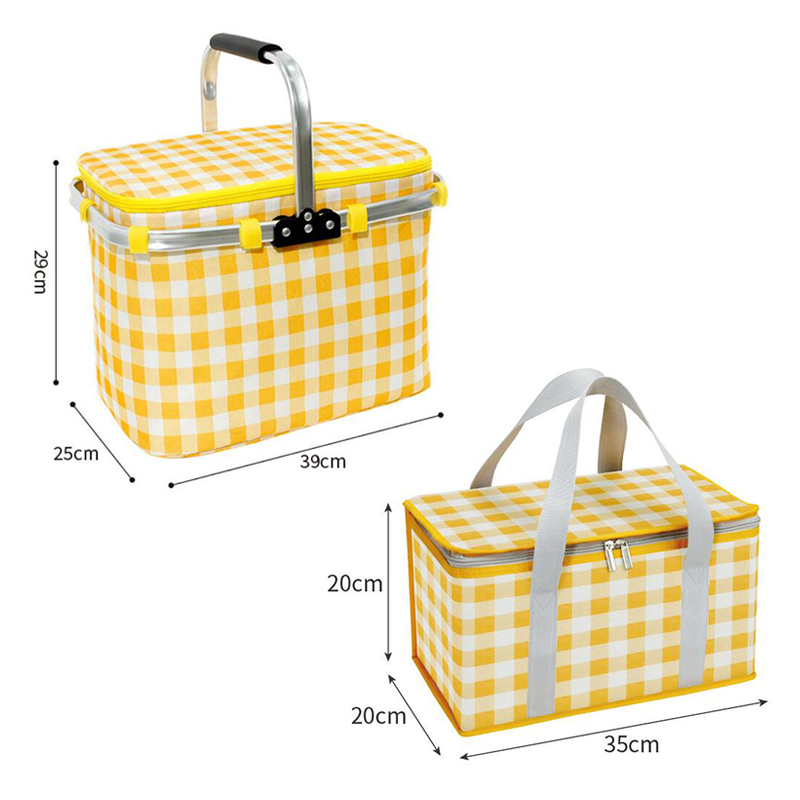 Retro Pastoral Lunch Bag Foldi - Camping Cooking Utensil Organizer avis et prix