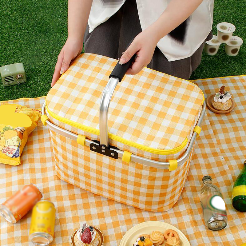 Retro Pastoral Lunch Bag Foldi - Camping Cooking Utensil Organizer avis et prix