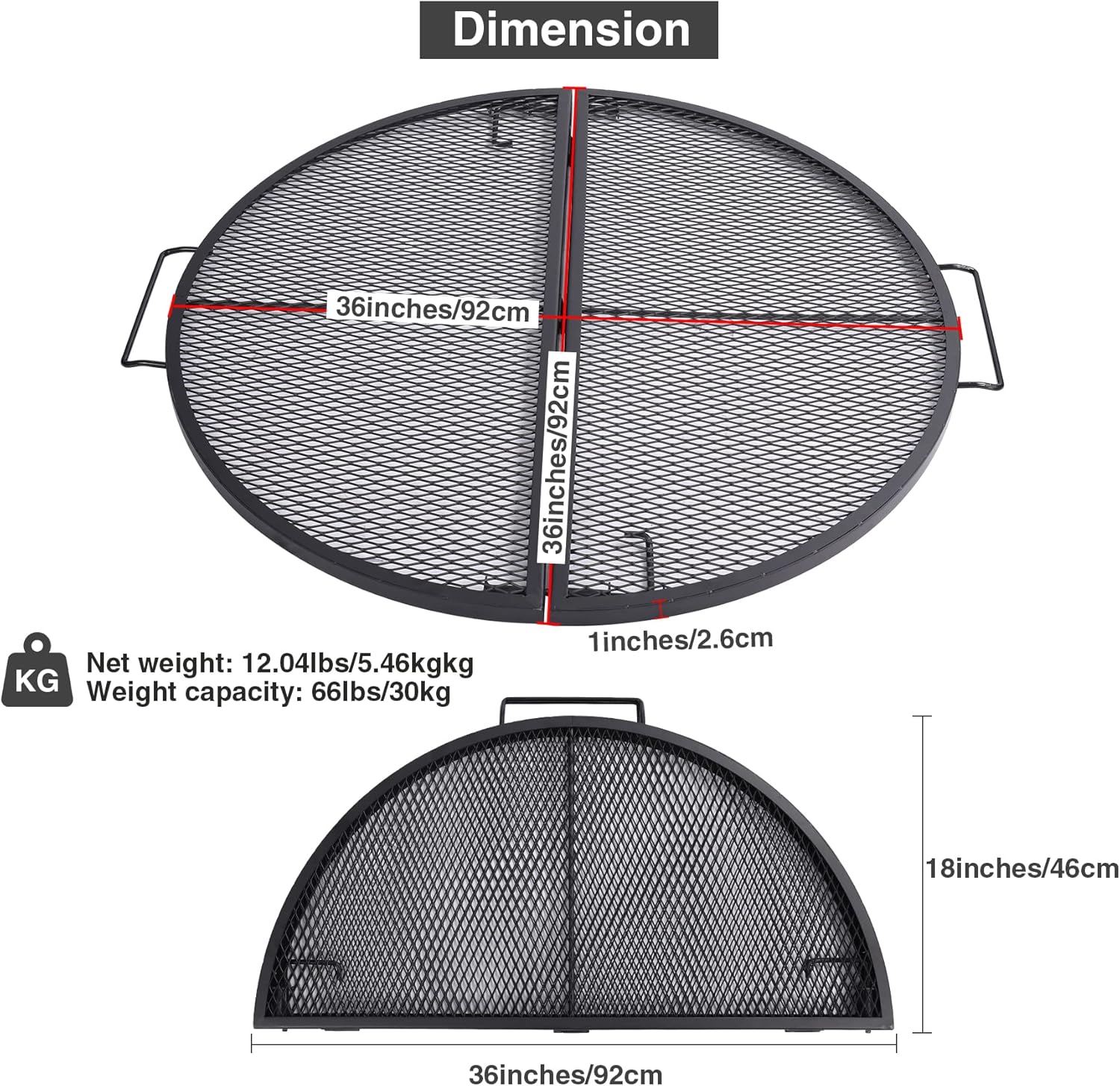 X-Marks Fire Pit Cooking Grill - Campfire Cooking avis et prix
