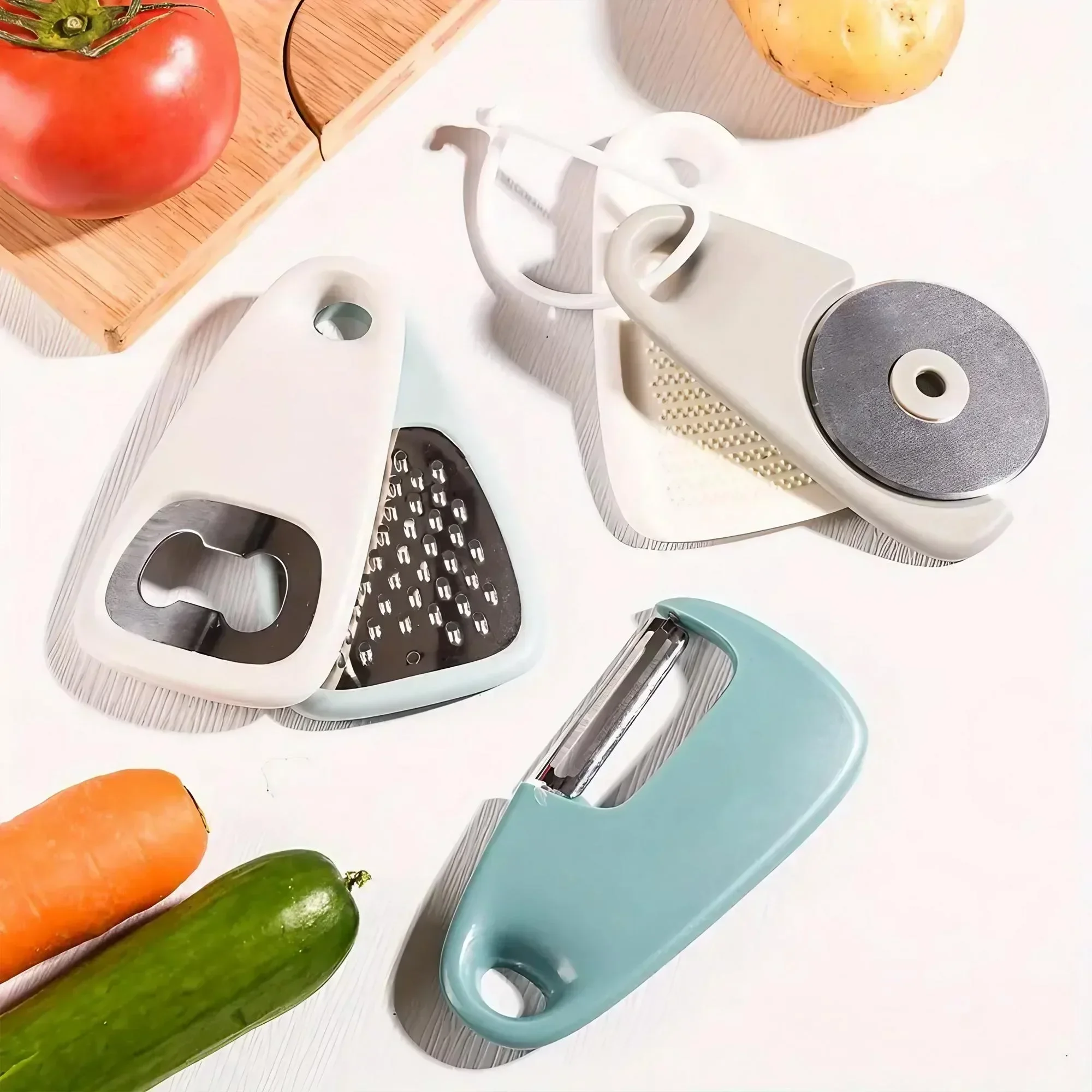 5PCS Kitchen Tool Set Peeler P - Camping Cooking Multi Tool avis et prix
