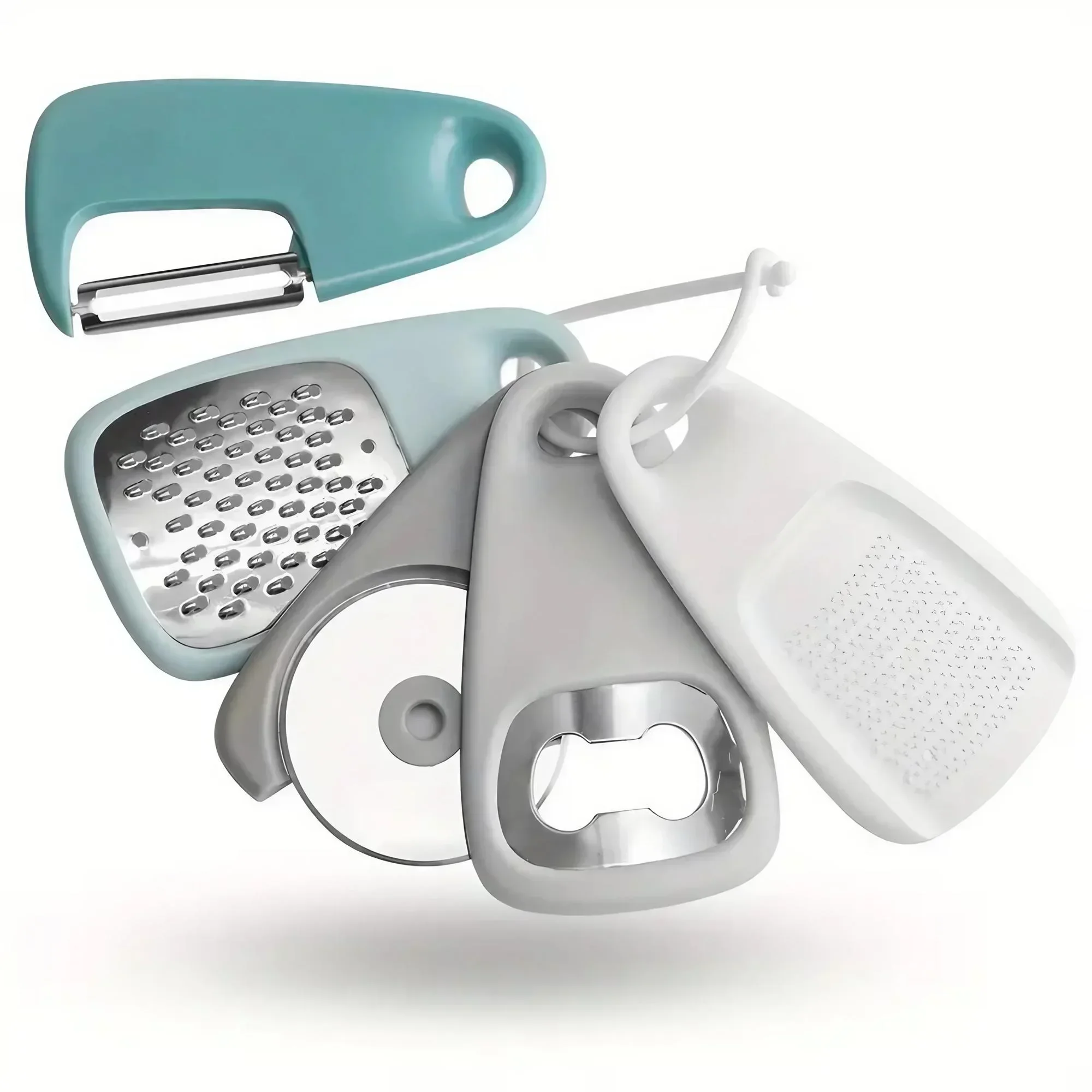 5PCS Kitchen Tool Set Peeler P - Camping Cooking Multi Tool avis et prix