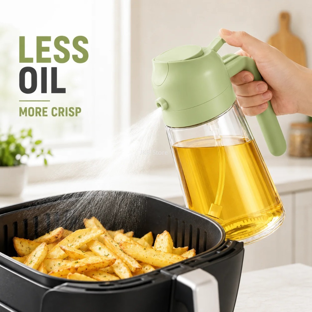 2 in 1 Olive Oil Sprayer Dispe - Camping Cooking Bbq avis et prix