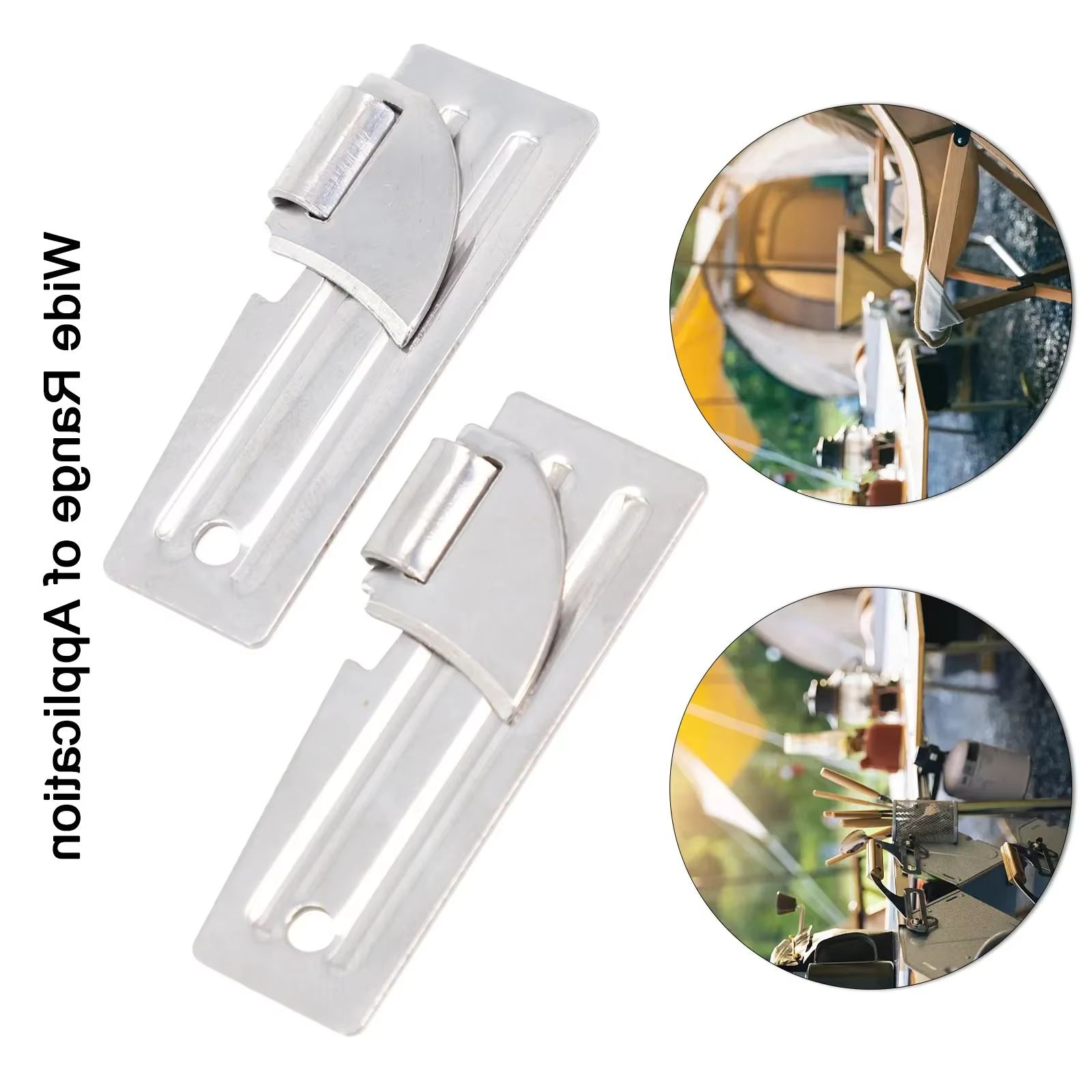 2pcs Stainless Steel Mini Fold - Camping Cooking Utilities avis et prix