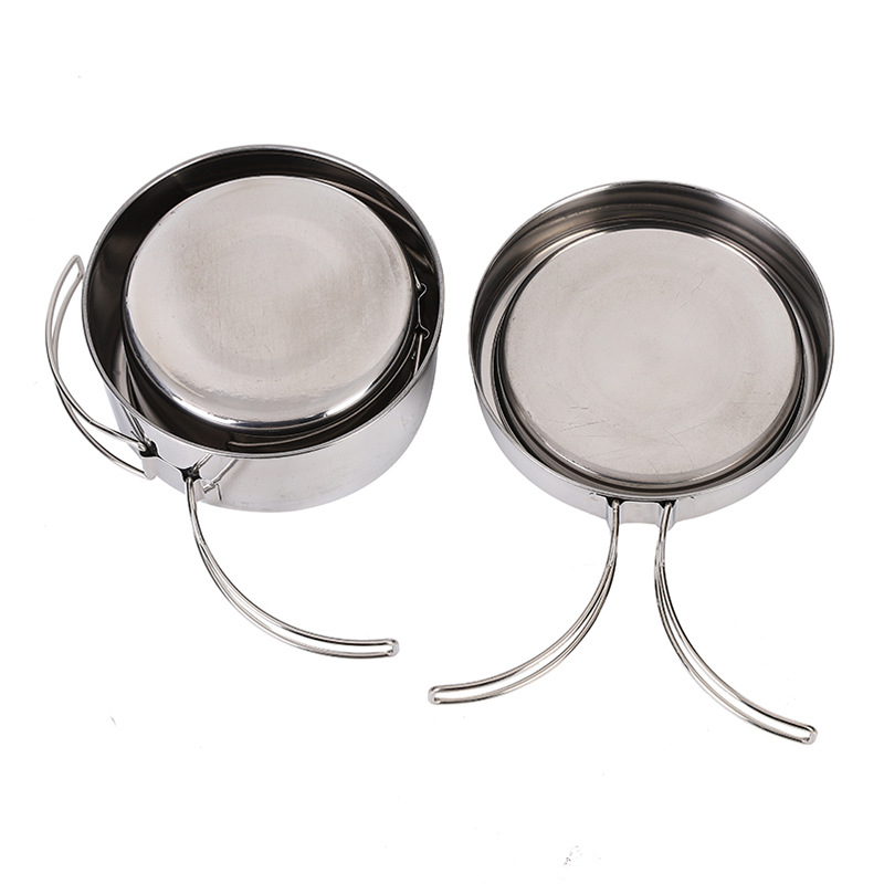 CLS 4-Piece Stainless Steel Ca - Camping Cooking And Dining Set avis et prix