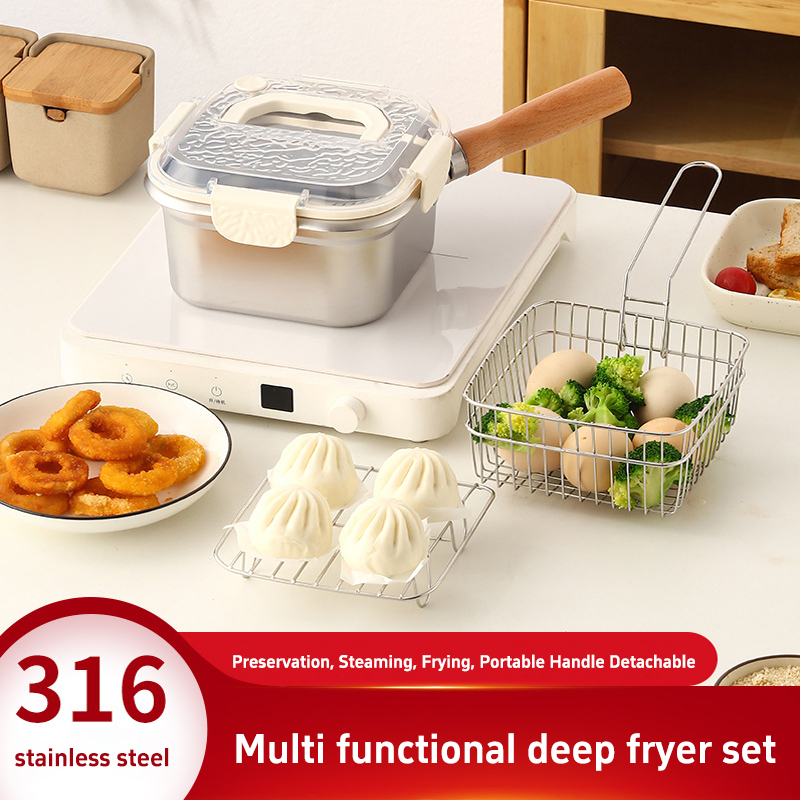 Durable Stainless Steel Frying - Japan Camping Cooking avis et prix