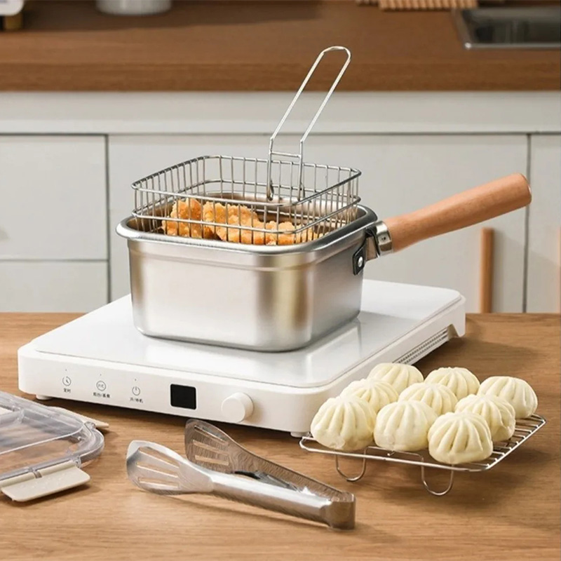 Durable Stainless Steel Frying - Japan Camping Cooking avis et prix
