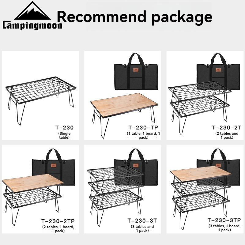 CAMPINGMOON T-230 Portable Mul - Camping Cooking Bbq avis et prix