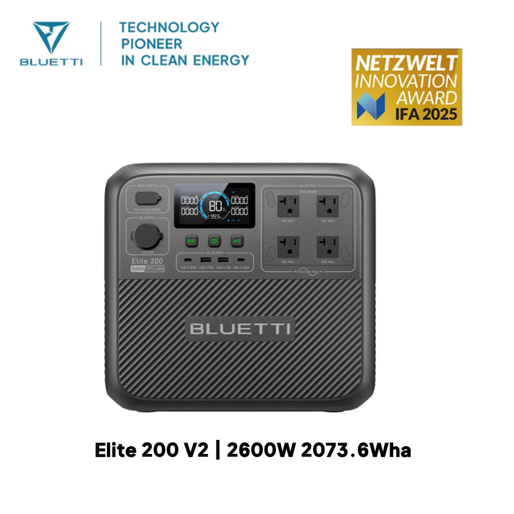 【Renew】BLUETTI Elite 200 V2 Po - Camping Cooking Box avis et prix