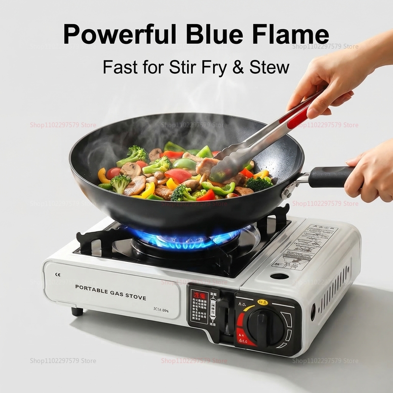 Camping gas stove portable fol - Camping Cooking Gas Stove Portable Tool avis et prix