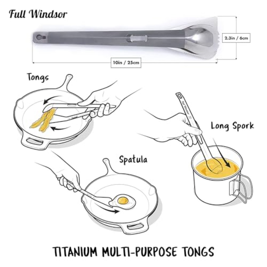- The Splitter Titanium Multi- - Camp Spork Set avis et prix