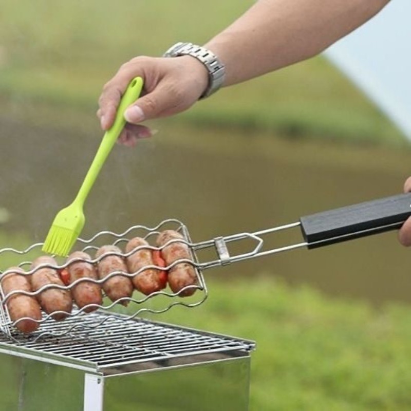 Portable Camping BBQ Grill Com - Camping Cooking Bbq avis et prix