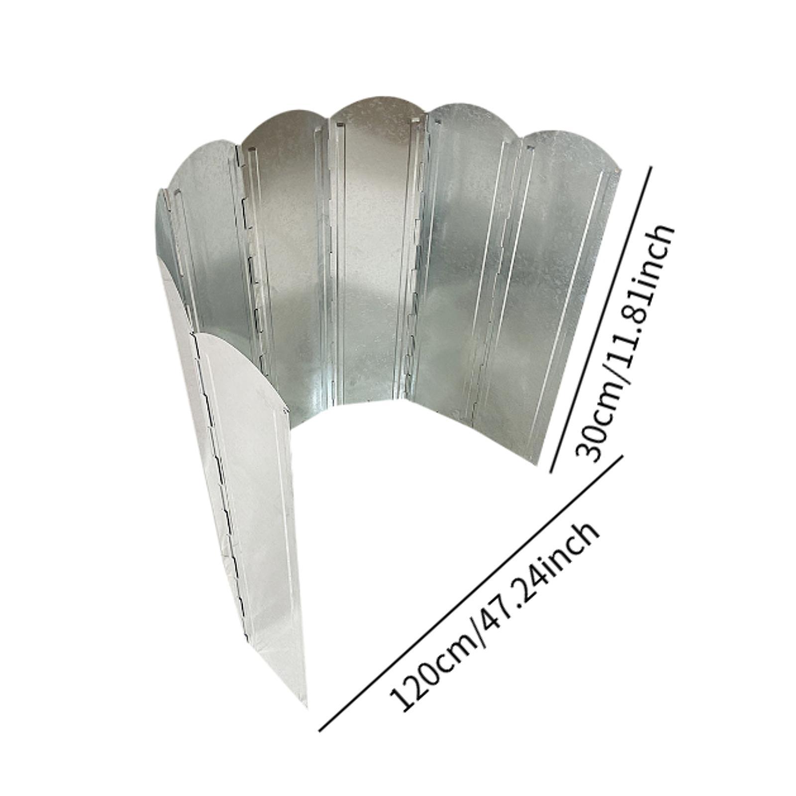 Portable Foldable Stove Windsh - Camping Cooking Wind Blocker avis et prix