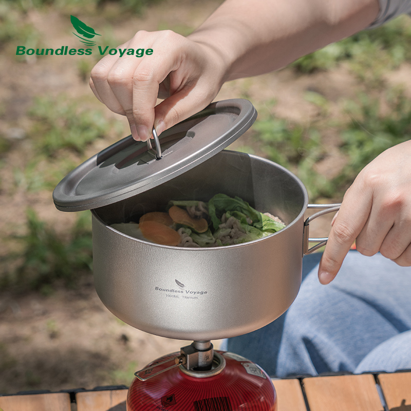 Boundless Voyage Titanium Camp - Camping Cooking Handle avis et prix