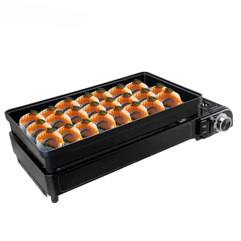 Outdoor Stainless Steel Grill  - Camping Cooking Gas Stove Portable Tool avis et prix
