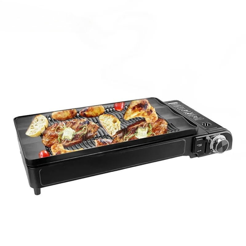 Outdoor Stainless Steel Grill  - Camping Cooking Gas Stove Portable Tool avis et prix