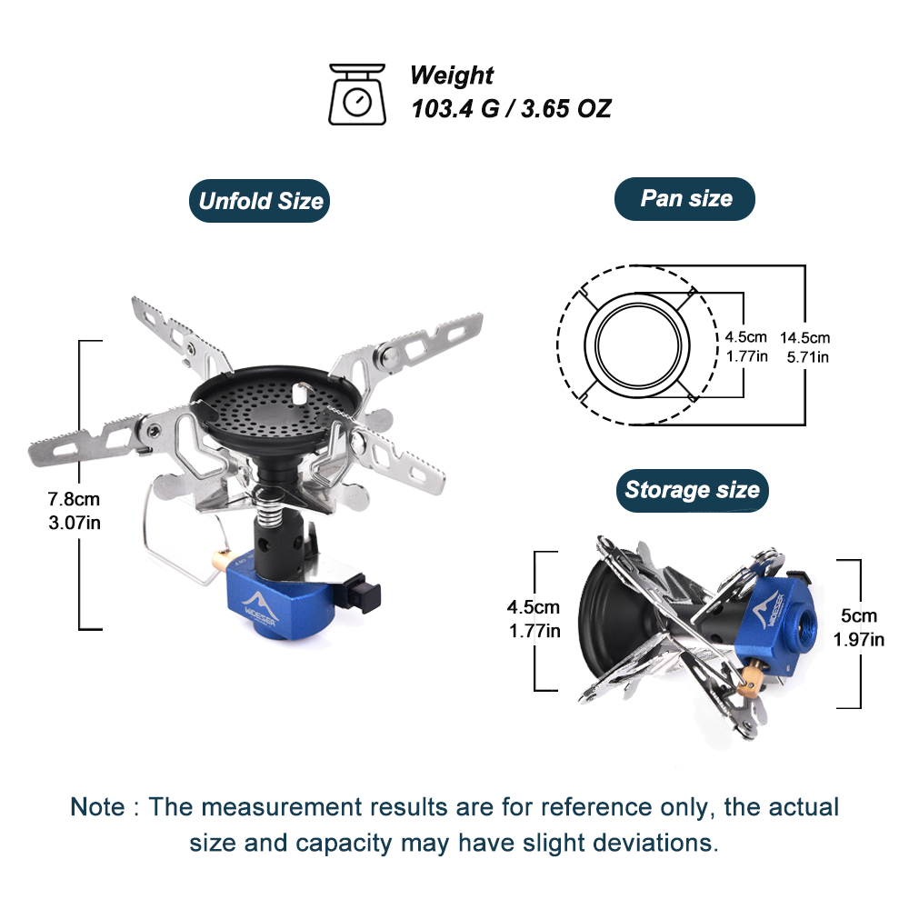 Outdoor Camping Gas Burner Out - Camping Cooking Gas Stove avis et prix