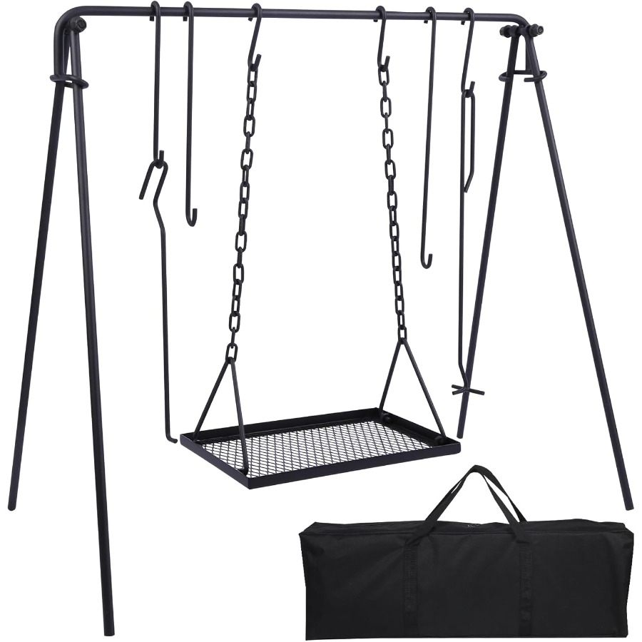 REDCAMP Swing Campfire Grill S - Campfire Cooking avis et prix