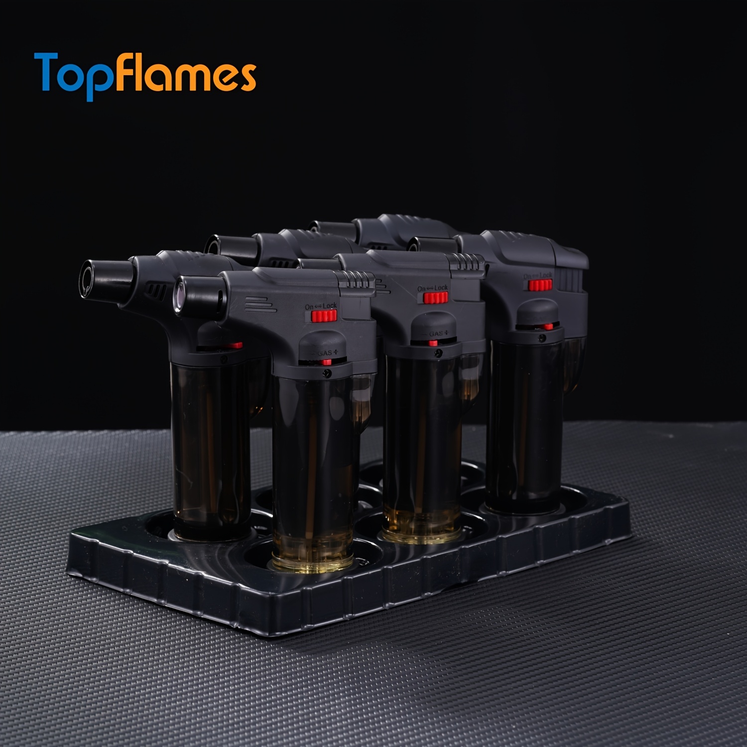 6PCS Spray Gun Jet Butane Gas  - Camping Cooking Flame avis et prix