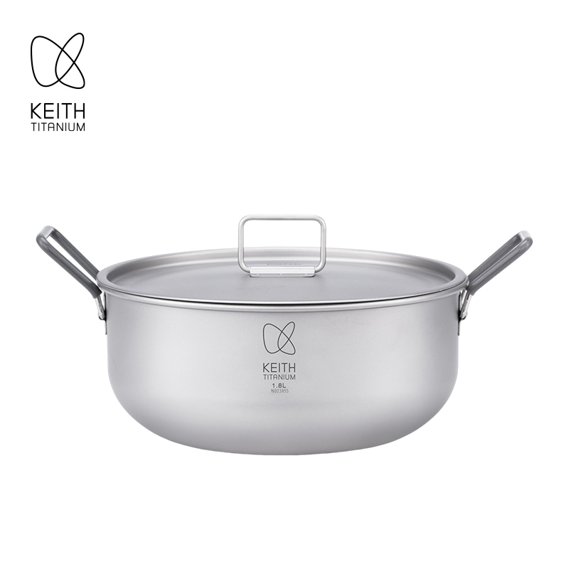 KEITH 1.8L Pure Titanium Cooki - Camping Cooking Handle avis et prix