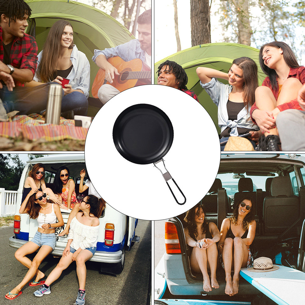 Camping Non Stick Frying Pan 9 - Camping Cooking Bbq avis et prix