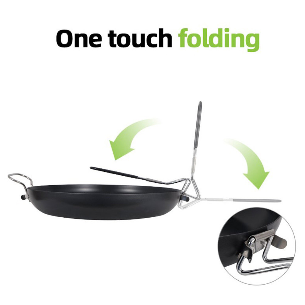 Camping Non Stick Frying Pan 9 - Camping Cooking Bbq avis et prix