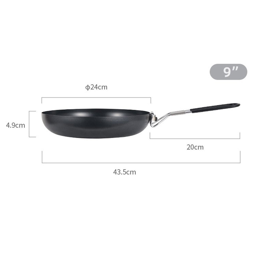 Camping Non Stick Frying Pan 9 - Camping Cooking Bbq avis et prix