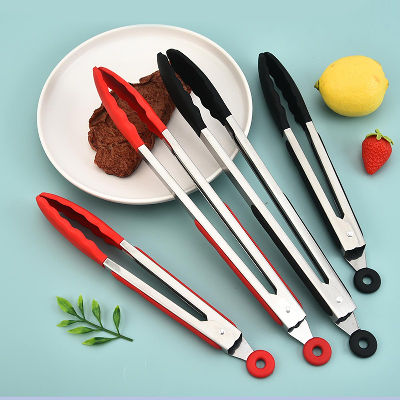 Cooking Tongs 3 Pieces Non-Sli - Camping Cooking Tips avis et prix