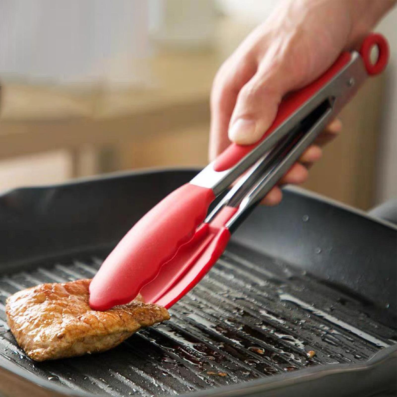 Cooking Tongs 3 Pieces Non-Sli - Camping Cooking Tips avis et prix