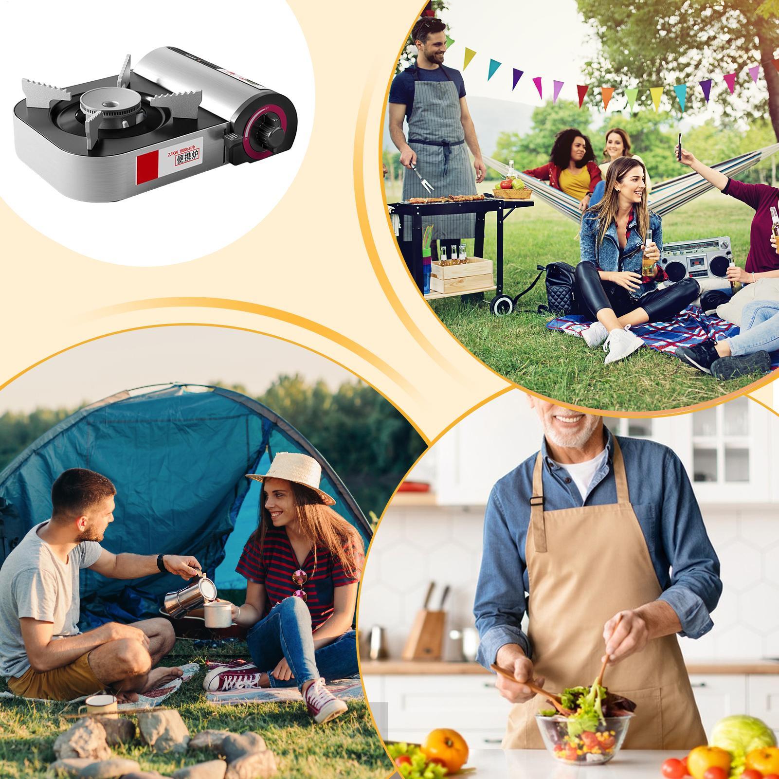 Portable Cooking Stove Camping - Camping Cooking Gas Stove Portable Tool avis et prix
