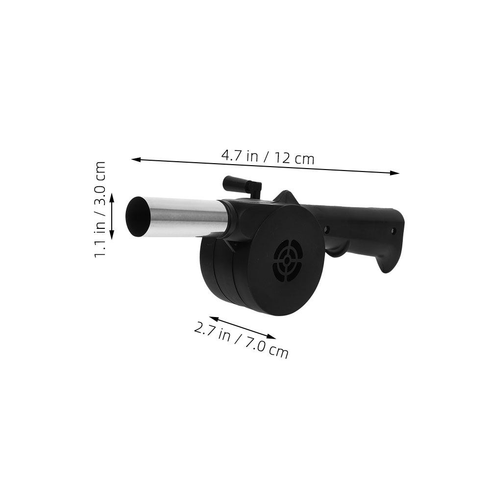 Manual Blower Black Hand Crank - Campfire Cooking avis et prix