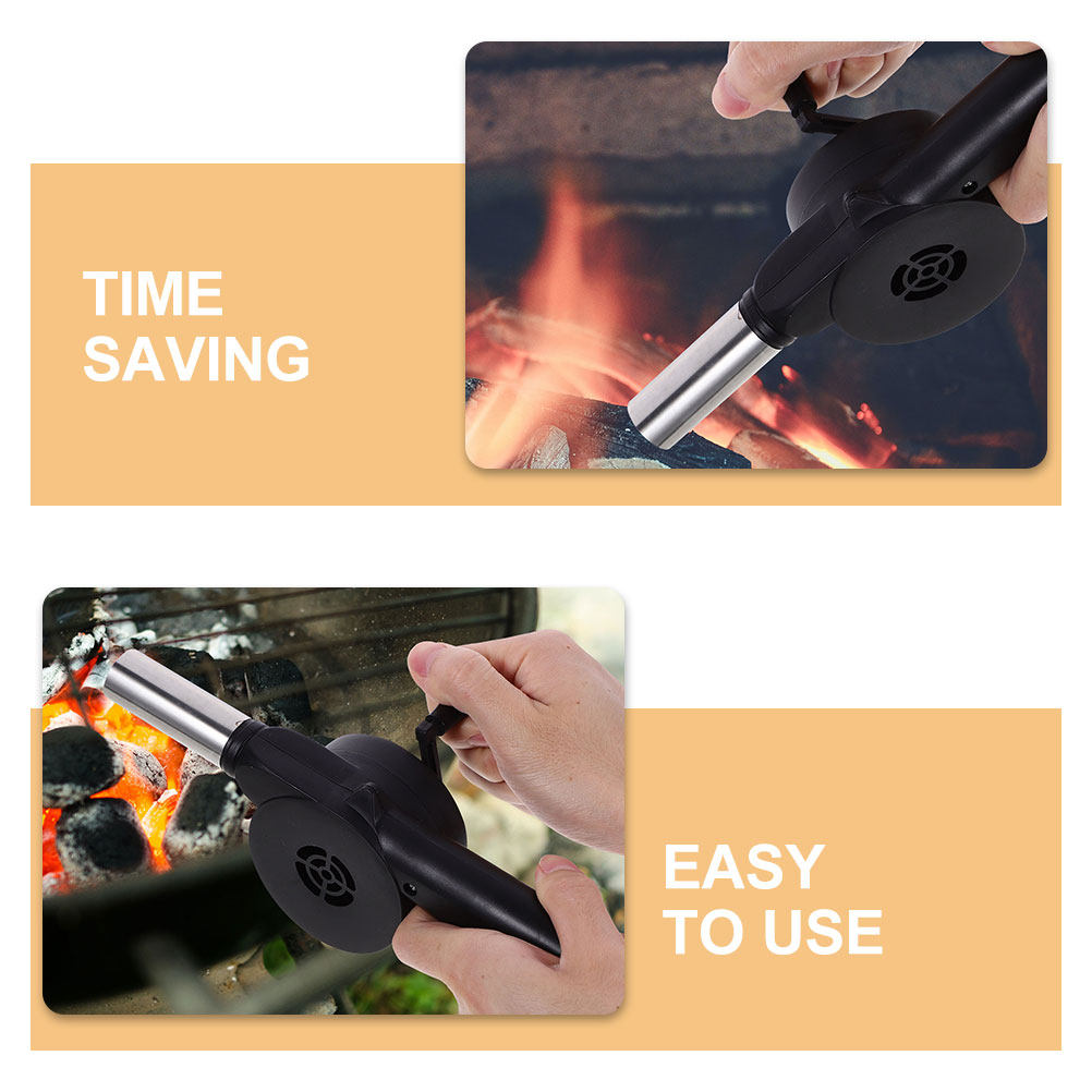Manual Blower Black Hand Crank - Campfire Cooking avis et prix
